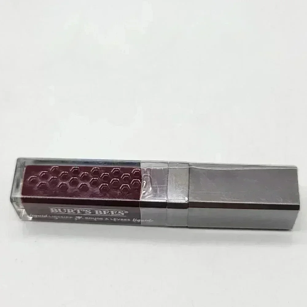 Burt's Bees 100% Natural Moisturizing Liquid Lipstick 830 Wine Water New Sealed
